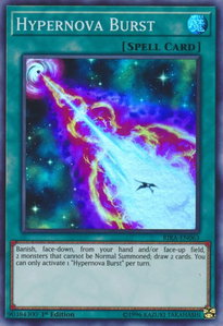 Hypernova Burst - Rising Rampage (RIRA) #RIRA-EN063 - Super Rare YuGiOh Trading Card
