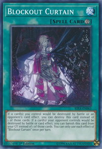 Blockout Curtain - Rising Rampage (RIRA) #RIRA-EN065 - Common / Short Print YuGiOh Trading Card