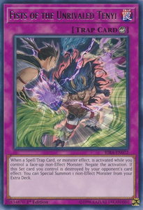 Fists of the Unrivaled Tenyi - Rising Rampage (RIRA) #RIRA-EN072 - Rare YuGiOh Trading Card