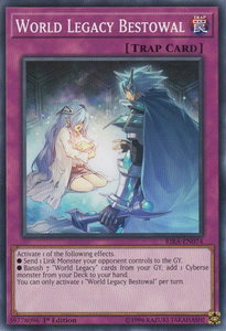 World Legacy Bestowal - Rising Rampage (RIRA) #RIRA-EN074 - Common / Short Print YuGiOh Trading Card