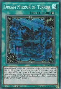 Dream Mirror of Terror - Rising Rampage (RIRA) #RIRA-EN090 - Super Rare YuGiOh Trading Card