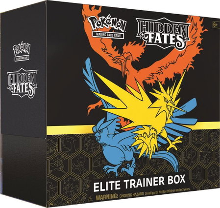 Hidden Fates Elite Trainer Box - Hidden Fates Pokémon trading card