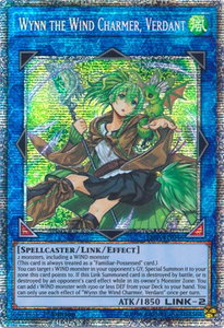 Wynn the Wind Charmer, Verdant (Starlight Rare) - Rising Rampage (RIRA) #RIRA-EN046 - Starlight Rare YuGiOh Trading Card