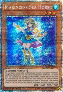 Marincess Sea Horse (Starlight Rare) - Rising Rampage (RIRA) #RIRA-EN003 - Starlight Rare YuGiOh Trading Card