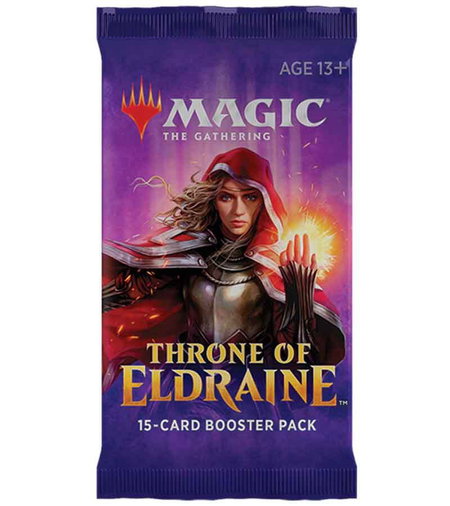 Throne of Eldraine - Draft Booster Pack trading card from Throne of Eldraine Throne of Eldraine - Draft Booster Pack - Throne of Eldraine Magic: The Gathering trading card