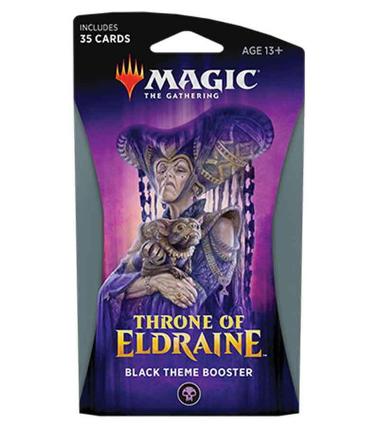 Throne of Eldraine - Theme Booster Pack [Black] - Throne of Eldraine Magic: The Gathering trading card