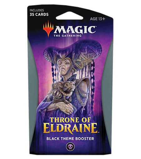 Throne of Eldraine - Theme Booster Pack [Black] - Throne of Eldraine Magic: The Gathering trading card