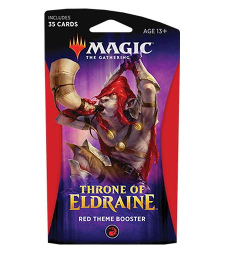 Throne of Eldraine - Theme Booster Pack [Red] - Throne of Eldraine Magic: The Gathering trading card