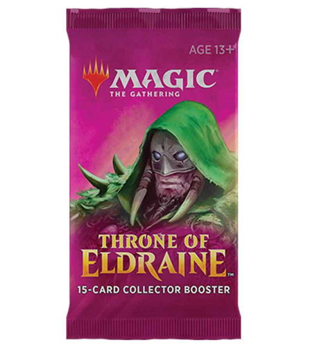 Throne of Eldraine - Collector Booster Pack trading card from Throne of Eldraine Throne of Eldraine - Collector Booster Pack - Throne of Eldraine Magic: The Gathering trading card