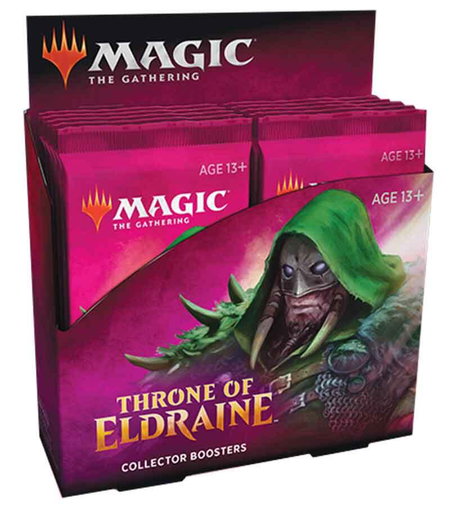 Throne of Eldraine - Collector Booster Pack Display [12 Packs] - Throne of Eldraine Magic: The Gathering trading card