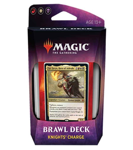 Throne of Eldraine - Brawl Deck "Knights' Charge" trading card from Throne of Eldraine Throne of Eldraine - Brawl Deck "Knights' Charge" - Throne of Eldraine Magic: The Gathering trading card