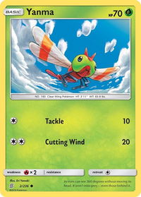 Yanma - SM - Unified Minds (SM11) #2/236 - Common Pokémon Trading Card