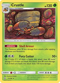 Crustle - SM - Unified Minds (SM11) #11/236 - Rare Pokémon Trading Card
