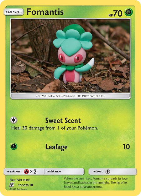Fomantis - SM - Unified Minds Pokémon trading card