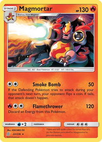 Magmortar - SM - Unified Minds (SM11) #22/236 - Rare Pokémon Trading Card