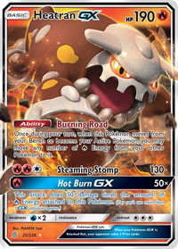 Heatran GX - SM - Unified Minds (SM11) #25/236 - Ultra Rare Pokémon Trading Card