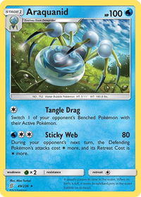Araquanid - SM - Unified Minds (SM11) #49/236 - Rare Pokémon Trading Card