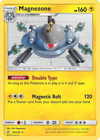 Magnezone - SM - Unified Minds (SM11) #60/236 - Holo Rare Pokémon Trading Card