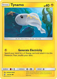 Tynamo (64) - SM - Unified Minds (SM11) #64/236 - Common Pokémon Trading Card