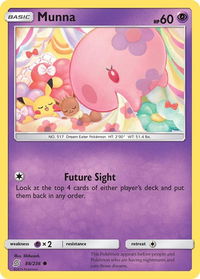 Munna - SM - Unified Minds (SM11) #88/236 - Common Pokémon Trading Card