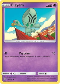 Elgyem - SM - Unified Minds (SM11) #90/236 - Uncommon Pokémon Trading Card