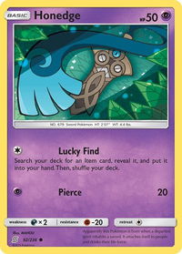 Honedge (92) - SM - Unified Minds (SM11) #92/236 - Common Pokémon Trading Card