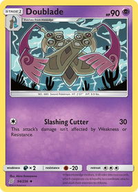 Doublade - SM - Unified Minds (SM11) #94/236 - Uncommon Pokémon Trading Card