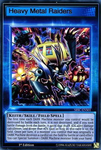Heavy Metal Raiders (Skill Card) - Speed Duel: Scars of Battle (SBSC) #SBSC-ENS01 - Ultra Rare YuGiOh Trading Card