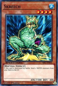 Skreech - Speed Duel: Scars of Battle (SBSC) #SBSC-EN014 - Common / Short Print YuGiOh Trading Card