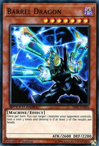 Barrel Dragon - Speed Duel: Scars of Battle (SBSC) #SBSC-EN026 - Super Rare YuGiOh Trading Card