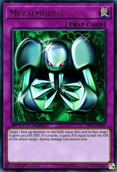 Metalmorph - Speed Duel: Scars of Battle YuGiOh trading card