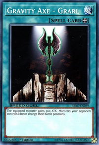 Gravity Axe - Grarl - Speed Duel: Scars of Battle (SBSC) #SBSC-EN039 - Common / Short Print YuGiOh Trading Card