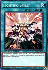Fighting Spirit - Speed Duel: Scars of Battle (SBSC) #SBSC-EN041 - Common / Short Print YuGiOh Trading Card