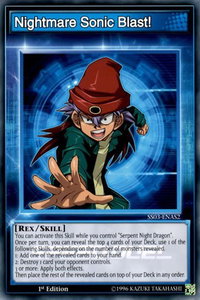 Nightmare Sonic Blast! - Speed Duel Decks: Ultimate Predators (SS03) #SS03-ENAS2 - Common / Short Print YuGiOh Trading Card