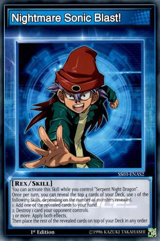 Nightmare Sonic Blast! trading card from Speed Duel Decks: Ultimate Predators Nightmare Sonic Blast! - Speed Duel Decks: Ultimate Predators YuGiOh trading card
