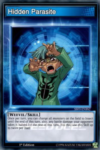 Hidden Parasite - Speed Duel Decks: Ultimate Predators (SS03) #SS03-ENBS2 - Common / Short Print YuGiOh Trading Card