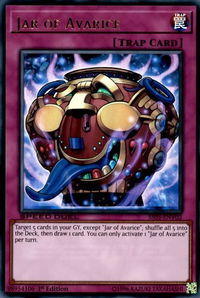 Jar of Avarice - Speed Duel Decks: Ultimate Predators (SS03) #SS03-ENV02 - Ultra Rare YuGiOh Trading Card