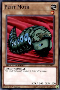 Petit Moth - Speed Duel Decks: Ultimate Predators (SS03) #SS03-ENB02 - Common / Short Print YuGiOh Trading Card