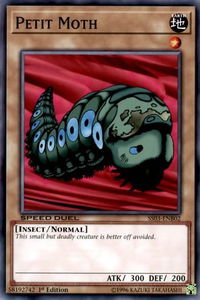 Petit Moth - Speed Duel Decks: Ultimate Predators (SS03) #SS03-ENB02 - Common / Short Print YuGiOh Trading Card