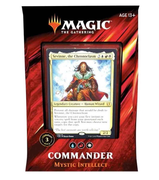 Commander 2019 Deck - Mystic Intellect trading card from Commander 2019 Commander 2019 Deck - Mystic Intellect - Commander 2019 Magic: The Gathering trading card