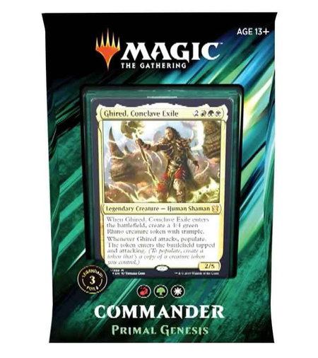 Commander 2019 Deck - Primal Genesis - Commander 2019 Magic: The Gathering trading card