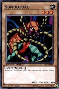 Kumootoko - Speed Duel Decks: Ultimate Predators (SS03) #SS03-ENB06 - Common / Short Print YuGiOh Trading Card