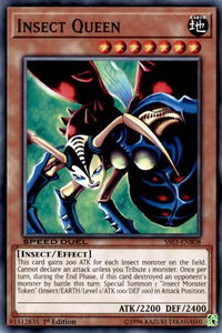 Insect Queen - Speed Duel Decks: Ultimate Predators (SS03) #SS03-ENB08 - Common / Short Print YuGiOh Trading Card