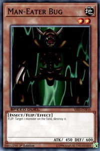 Man-Eater Bug - Speed Duel Decks: Ultimate Predators (SS03) #SS03-ENB10 - Common / Short Print YuGiOh Trading Card