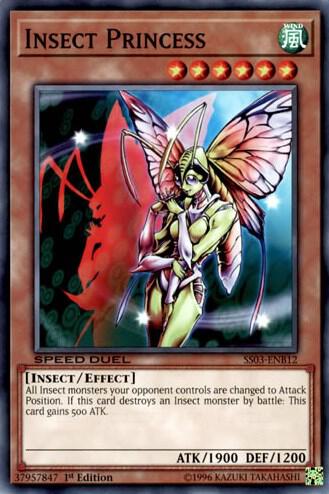 Insect Princess - Speed Duel Decks: Ultimate Predators YuGiOh trading card