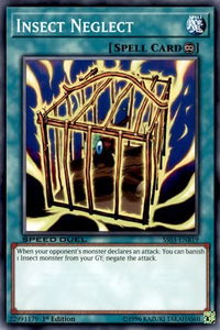 Insect Neglect - Speed Duel Decks: Ultimate Predators (SS03) #SS03-ENB19 - Common / Short Print YuGiOh Trading Card