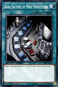 Dark Factory of Mass Production - Speed Duel Decks: Ultimate Predators (SS03) #SS03-ENB22 - Common / Short Print YuGiOh Trading Card