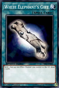 White Elephant's Gift (B) - Speed Duel Decks: Ultimate Predators (SS03) #SS03-ENB24 - Common / Short Print YuGiOh Trading Card