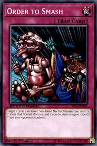 Order to Smash - Speed Duel Decks: Ultimate Predators (SS03) #SS03-ENB29 - Common / Short Print YuGiOh Trading Card