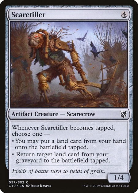 Scaretiller - Commander 2019 Magic: The Gathering trading card
